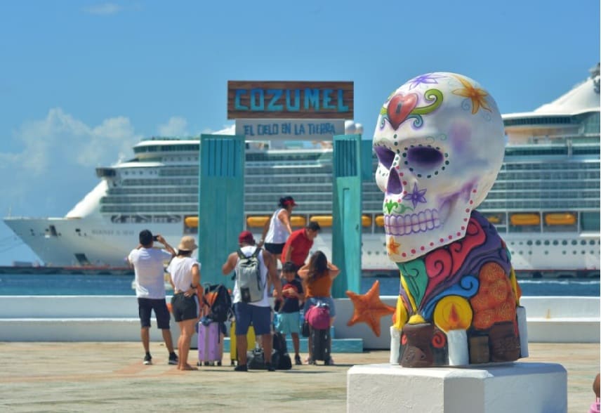 Over two dozen cruise ships to dock Cozumel island
