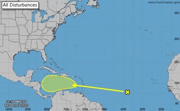 State monitoring first Atlantic system of the season actually headed for Caribbean waters