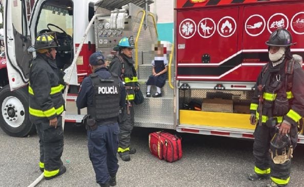 PDC firemen rescue 5 year old and dog from burning home