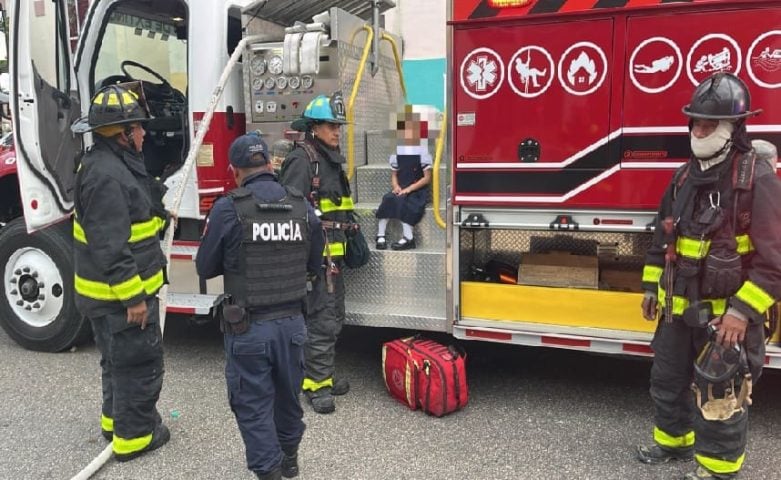 PDC firemen rescue 5 year old and dog from burning home