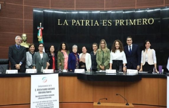Secretary presents Mexico's ambitious environmental agenda to Senate