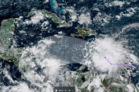 Fast moving tropical wave heading for Caribbean Sea likely to become Melissa