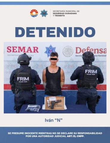 Witness descriptions aid police in apprehending suspect in murder of Cancun resident