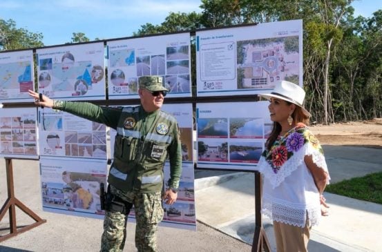 Officials verify Felipe Carillo Puerto Puerta al Mar road progress