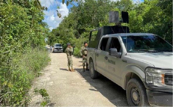 Elderly resident clearing brush discovers dead body