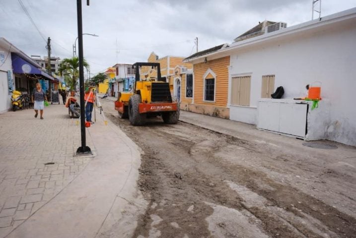 State starts 32 million peso project to repave Cozumel streets