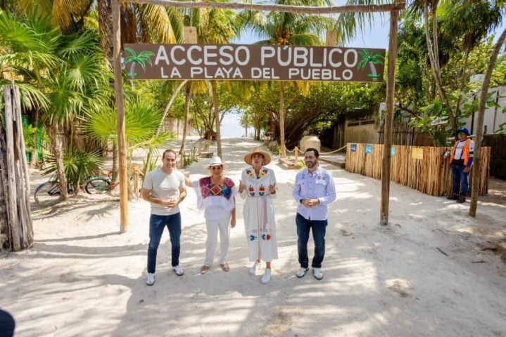 Tulum Parque del Jaguar: Free and open access to public beaches