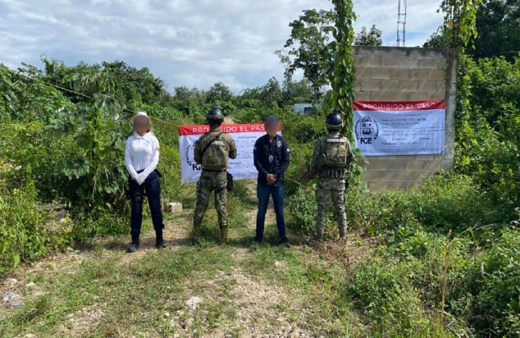 Developer offering real estate lots for sale shut down by city for lack of authorization