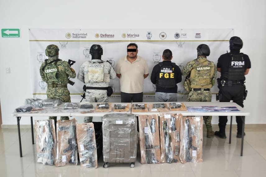 Heavily armed CJNG leader wanted for murders in PDC and Tulum captured in Cancun