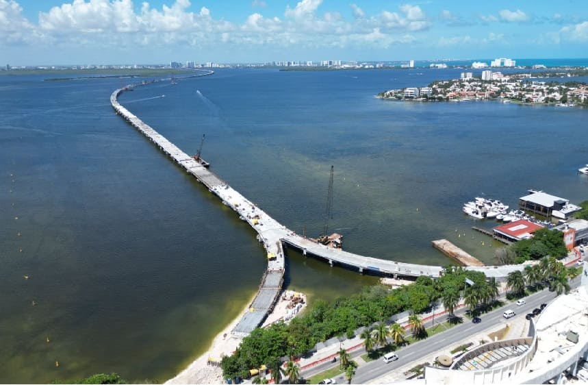 The most important mobility project in Cancun is progressing steadily says governor