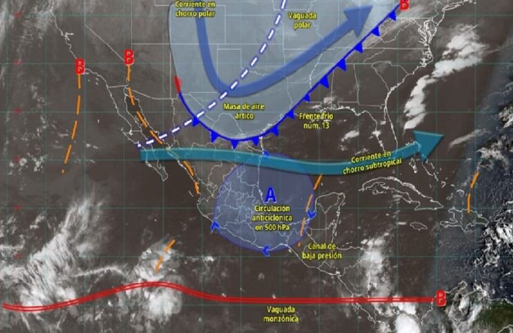 Incoming blast of polar air to cool Yucatan Peninsula this week