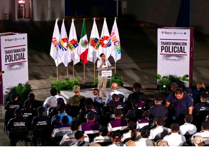 City of Cancun incorporates 400 trained officers into municipal count