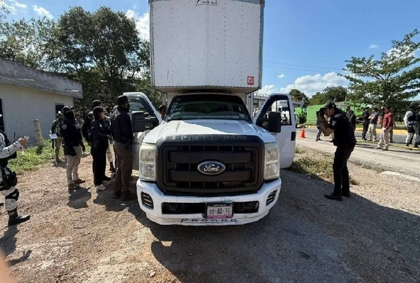 Massive drug shipment bound for Quintana Roo intercepted on Yucatan highway