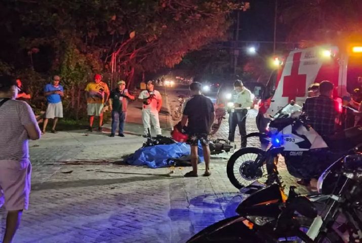 Motorcycle driver killed in collision with Cancun bus