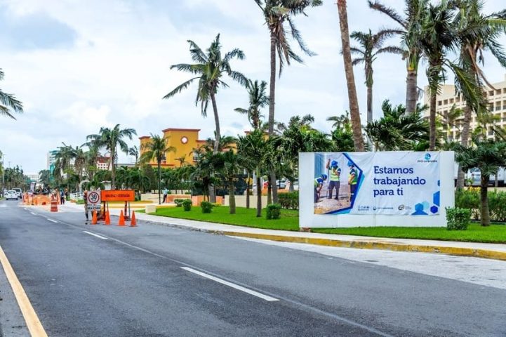 Drainage system overhaul in Cancun Hotel Zone progressing