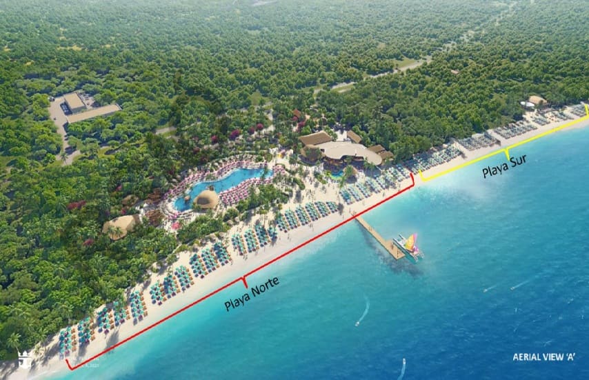 Royal Caribbean submits environmental study for construction of Cozumel beach club
