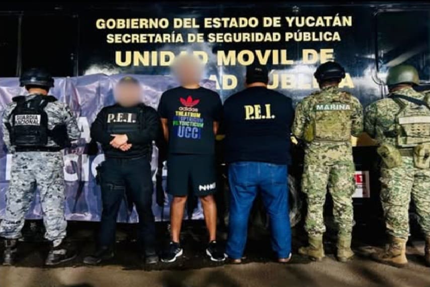 Quintana Roo man wanted for murder in Jalisco captured in Merida