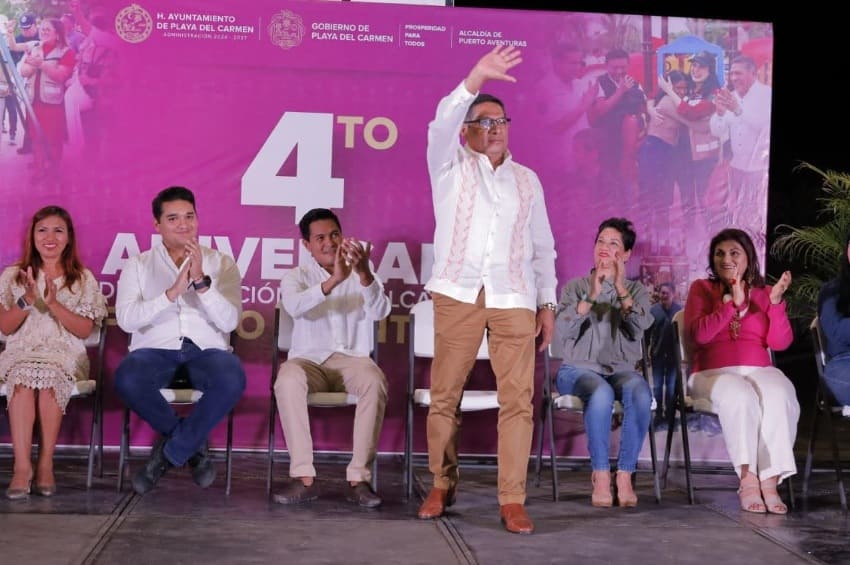 Puerto Aventuras celebrates fourth year with official mayor's office