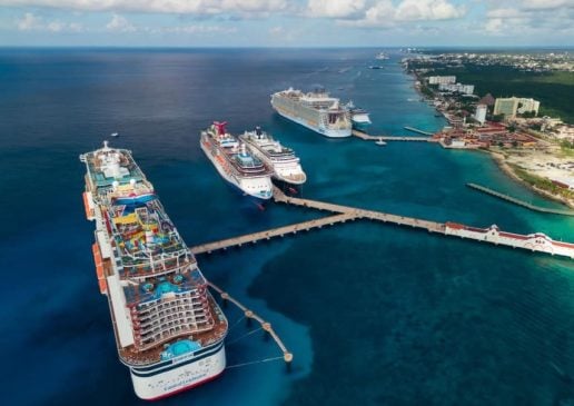 Cozumel and Costa Maya record significant increase in cruise ships and passenger figures