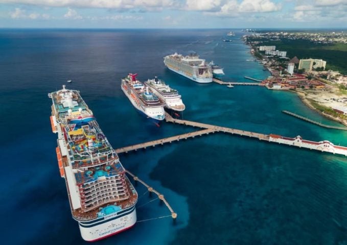 Cozumel and Costa Maya record significant increase in cruise ships and passenger figures