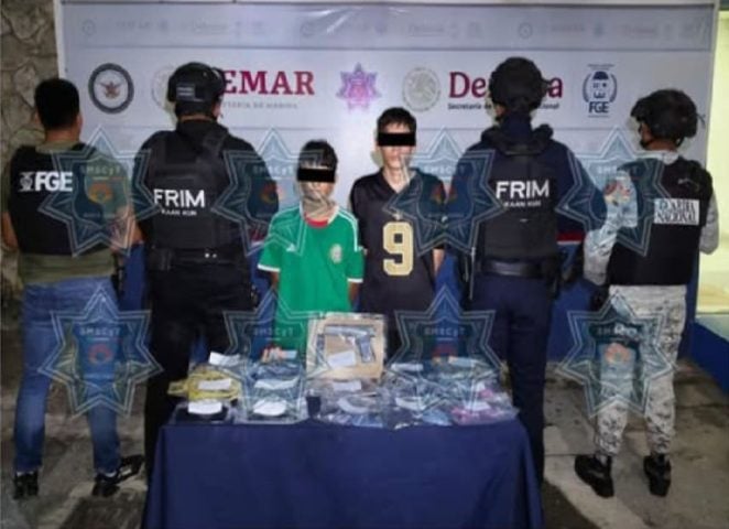 Two youths involved in a Cancun kidnapping arrested during rescue