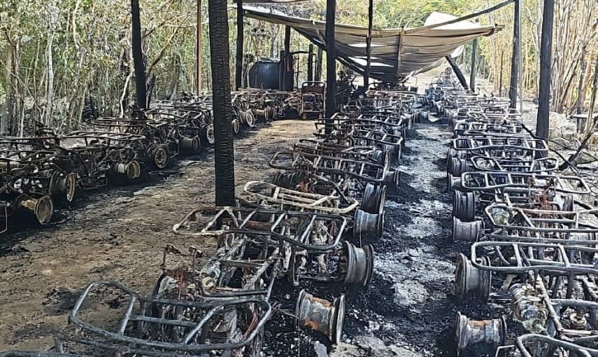 Police investigating electrical fault that destoyed Cozumel tour company in late night fire