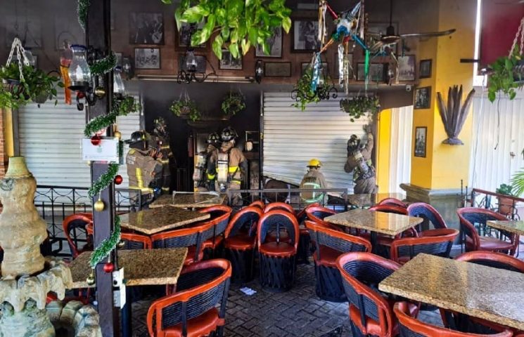 Early New Year’s morning fire consumes inside of Cancun Hotel Zone Tequileria