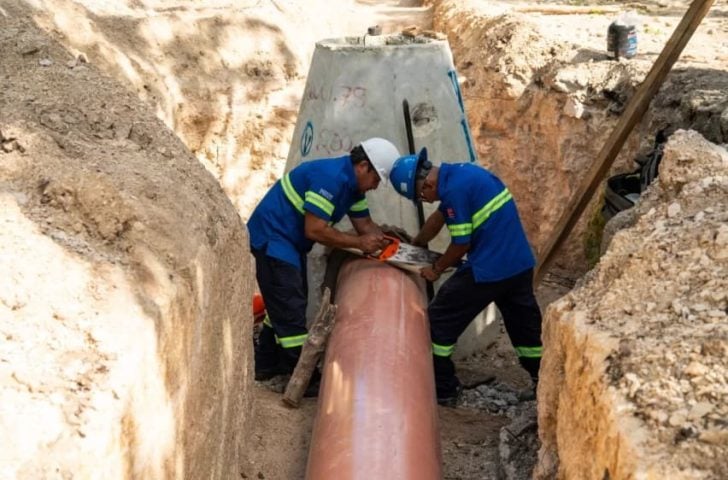 Aguakan's 13 million peso Puerto Morelos pipeline project set for April completion