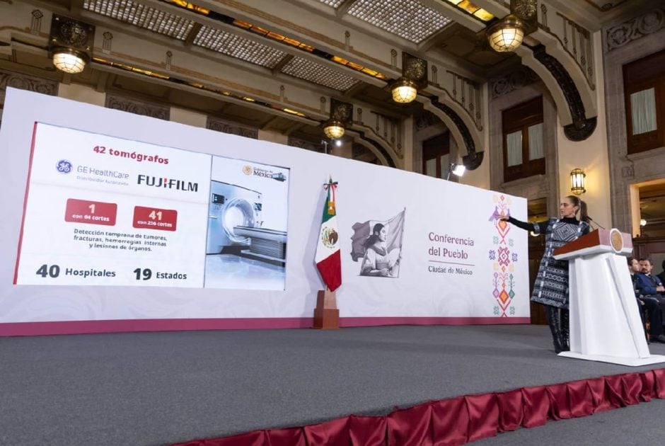 High tech medical equipment found in private hospitals being installed in public facilities