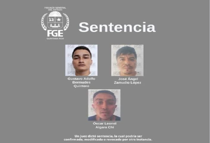 Three sentenced to 40 years for 2022 murder of Cancun teen