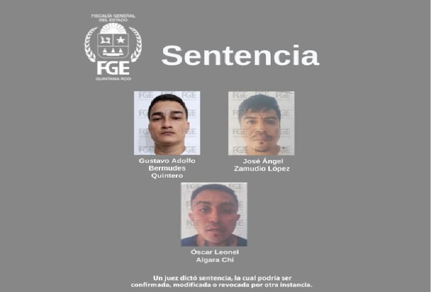 Three sentenced to 40 years for 2022 murder of Cancun teen
