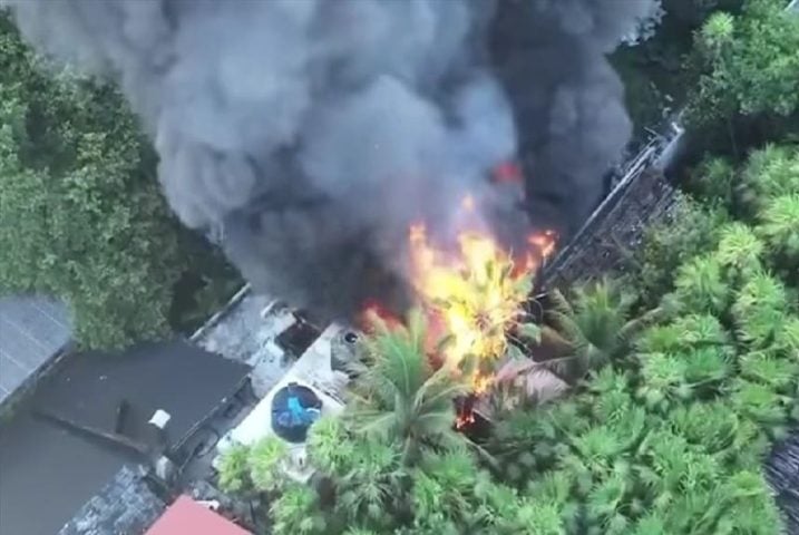 Roaring fire rips through Tulum jungle restaurant in New Year's Day blaze