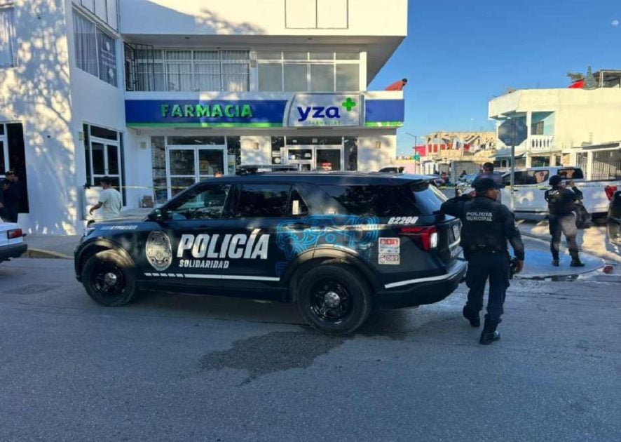 Police attend scene where woman found shot dead in PDC