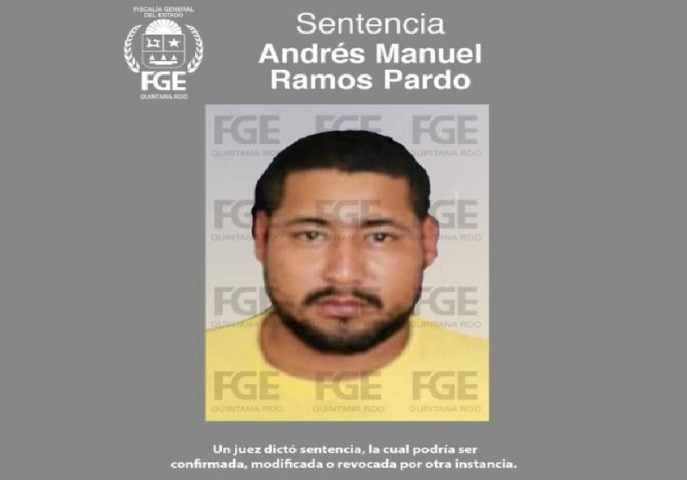 Suspect in 2023 murder of Cancun man sentenced to nearly 17 years