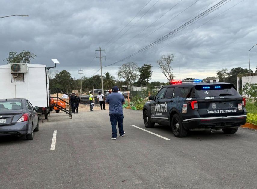 Worker electrocuted moving scaffolding on PDC construction site