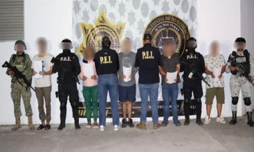 Two from Yucatan gang group arrested for triple homicide from state of Quintana Roo