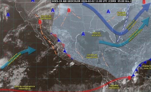Entire Yucatan Peninsula locked in enormous Arctic air mass with some residents waking up to 4.2C (39F)