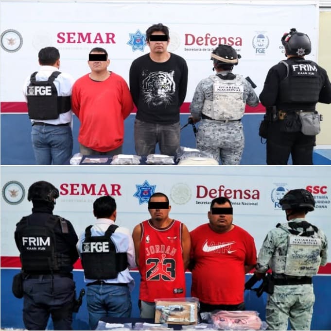 Gang members arrested for possession connected to Cancun murders