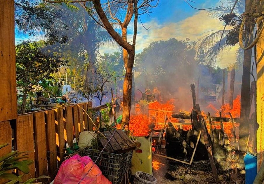 Makeshift electrical connection investigated as cause of Cancun house fire