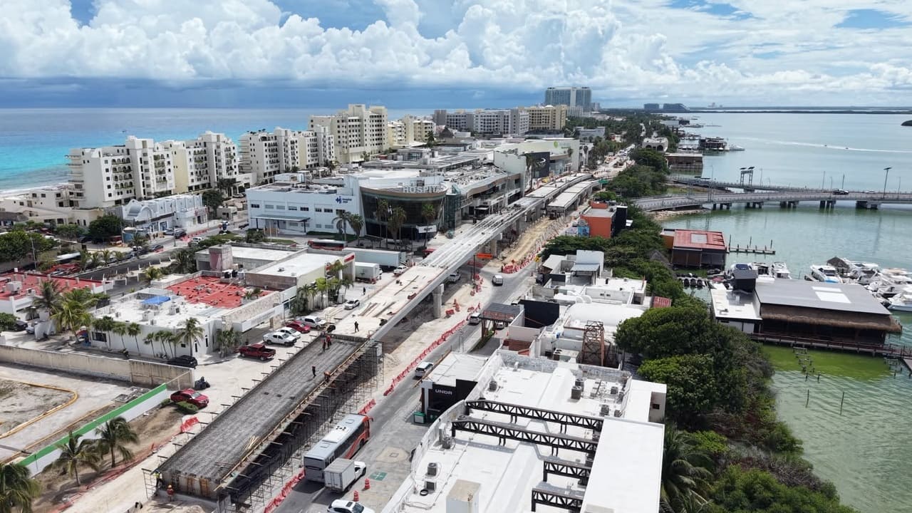 First Year Riviera Cancun's new 500 million peso Kukulcán interchange could be completed ...